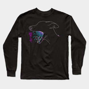 Hanahaki dog Long Sleeve T-Shirt